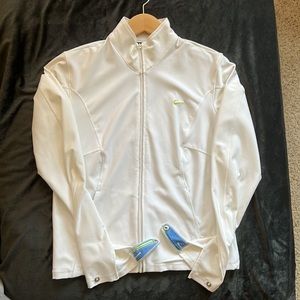 New!!! Nike Dri-Fit Cardio Jacket w/Lime Green Swoosh. Defined and Detailed.